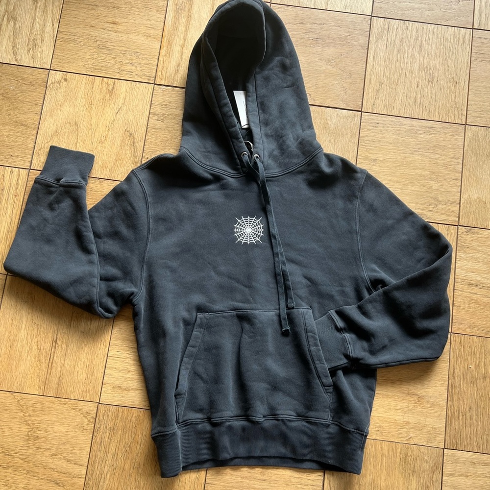 AGOLDE x DR WOO MEN’S GRAPHIC HODDIE VINTAGE BLACK